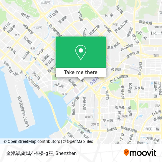 金泓凯旋城4栋楼-g座 map