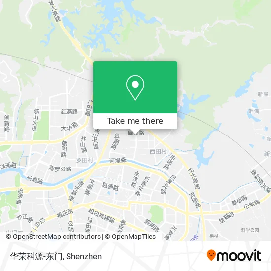 华荣科源-东门 map