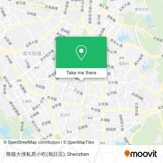 熊猫大侠私房小吃(旭日店) map