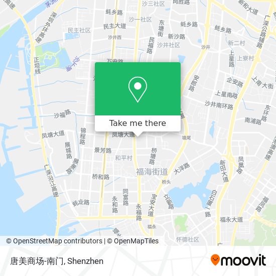 唐美商场-南门 map