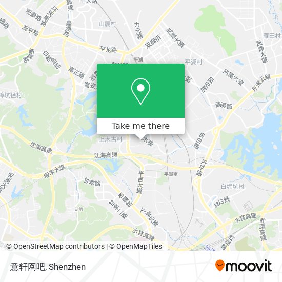 意轩网吧 map