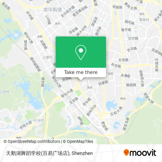 天鹅湖舞蹈学校(百易广场店) map