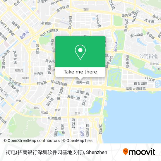 街电(招商银行深圳软件园基地支行) map