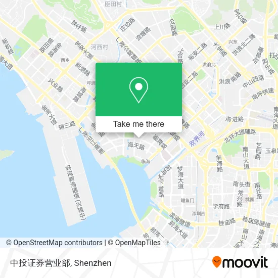 中投证券营业部 map