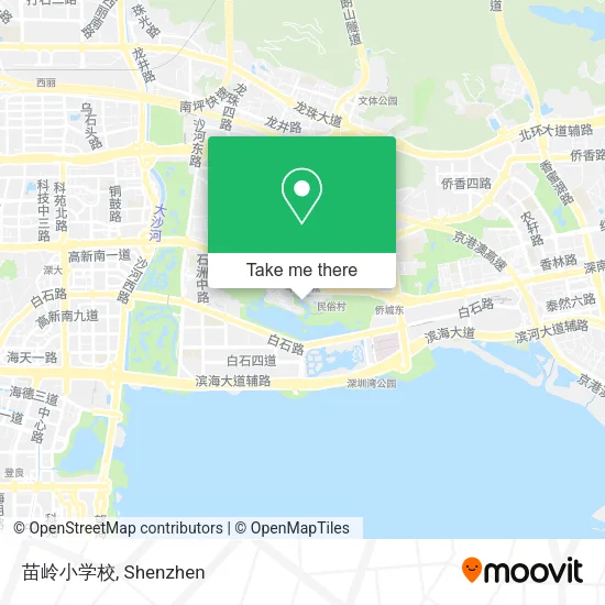 苗岭小学校 map