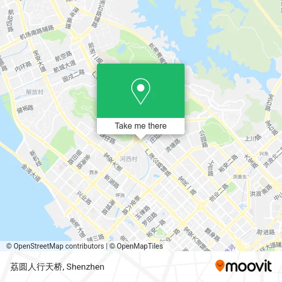 荔圆人行天桥 map