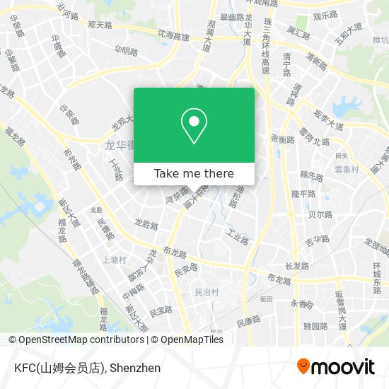 KFC(山姆会员店) map