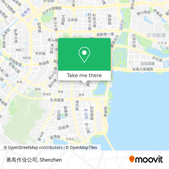 番禺作业公司 map