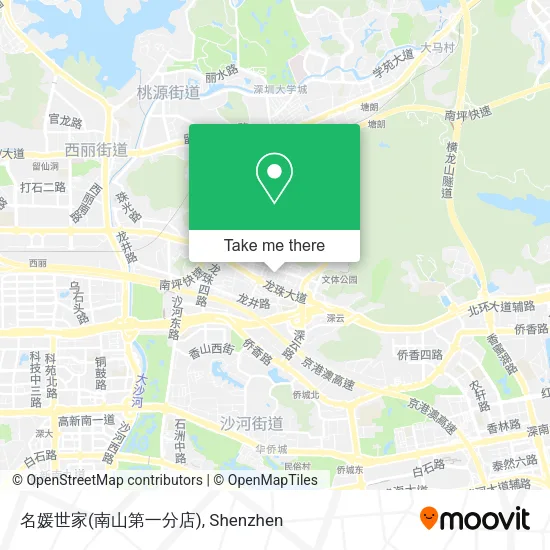 名媛世家(南山第一分店) map