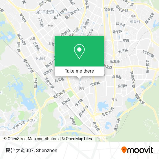 民治大道387 map