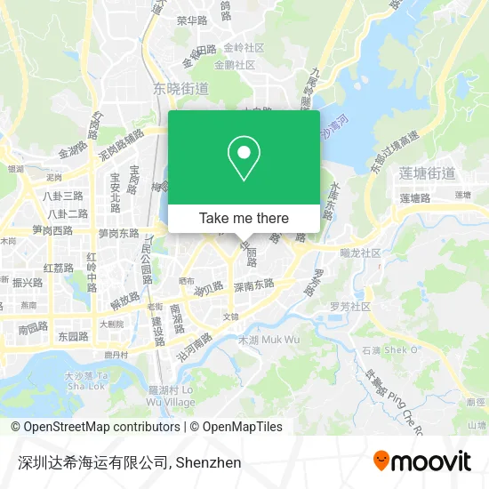深圳达希海运有限公司 map