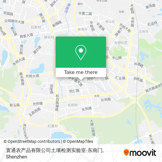 寰通农产品有限公司土壤检测实验室-东南门 map