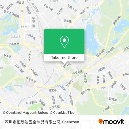 深圳市恒劲达五金制品有限公司 map