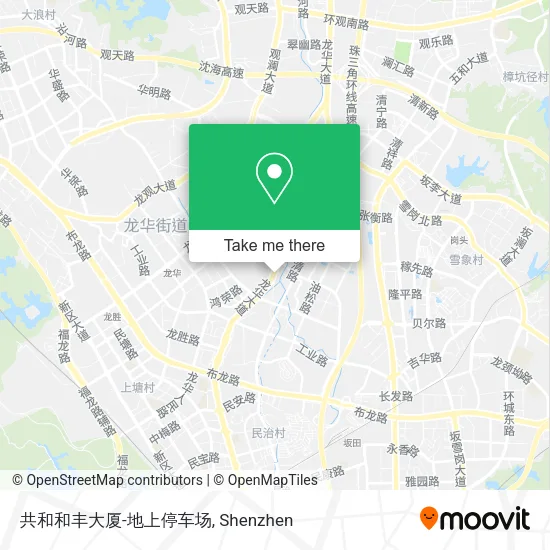 共和和丰大厦-地上停车场 map