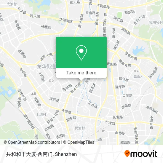 共和和丰大厦-西南门 map
