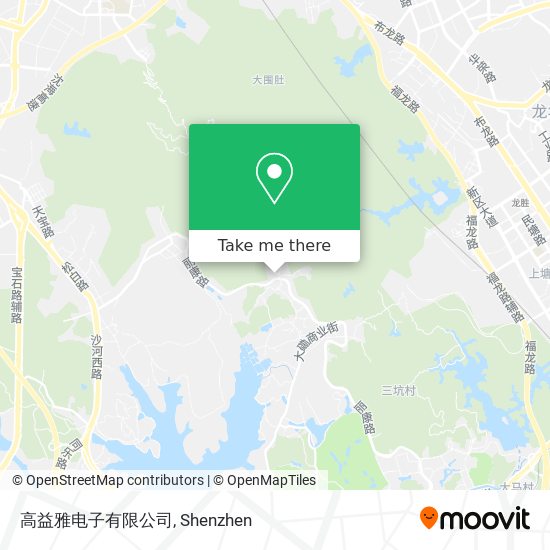 高益雅电子有限公司 map