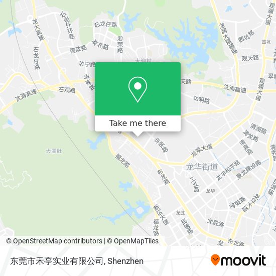 东莞市禾亭实业有限公司 map