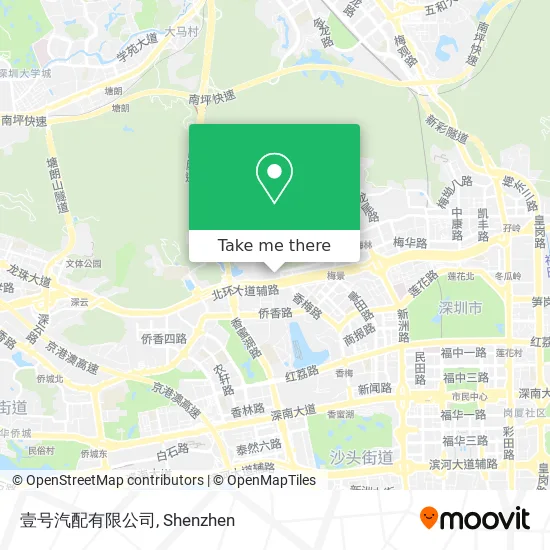 壹号汽配有限公司 map