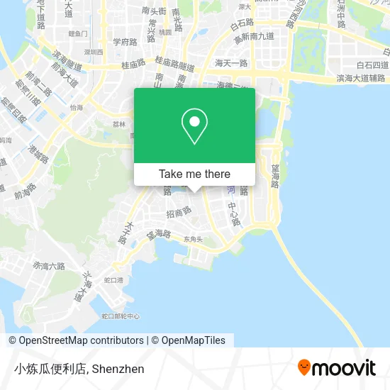 小炼瓜便利店 map