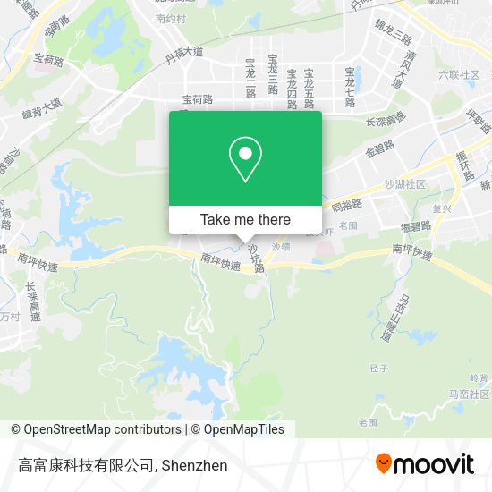 高富康科技有限公司 map