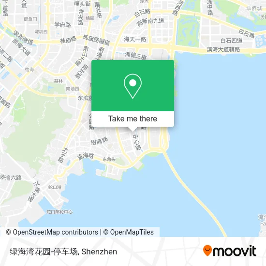 绿海湾花园-停车场 map