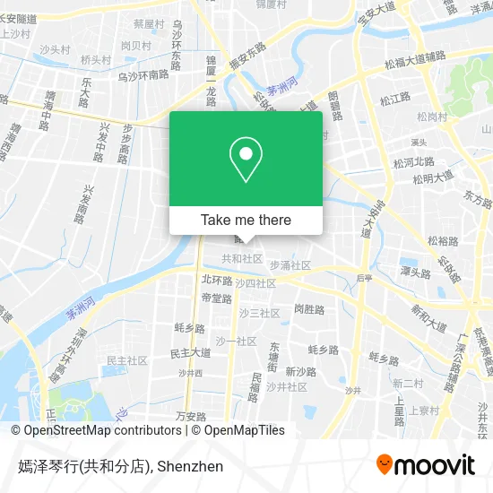 嫣泽琴行(共和分店) map
