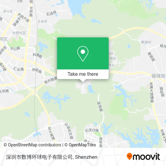 深圳市数博环球电子有限公司 map