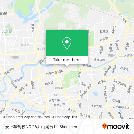 爱上车驾校NO.26乔山尾分店 map