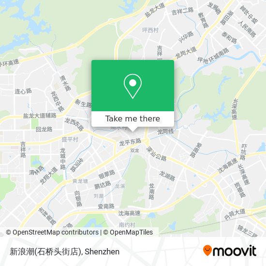 新浪潮(石桥头街店) map