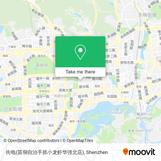 街电(苗侗自治手抓小龙虾华强北店) map