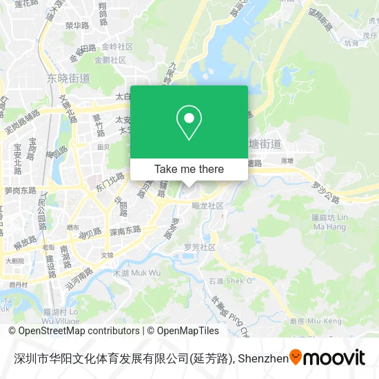 深圳市华阳文化体育发展有限公司(延芳路) map