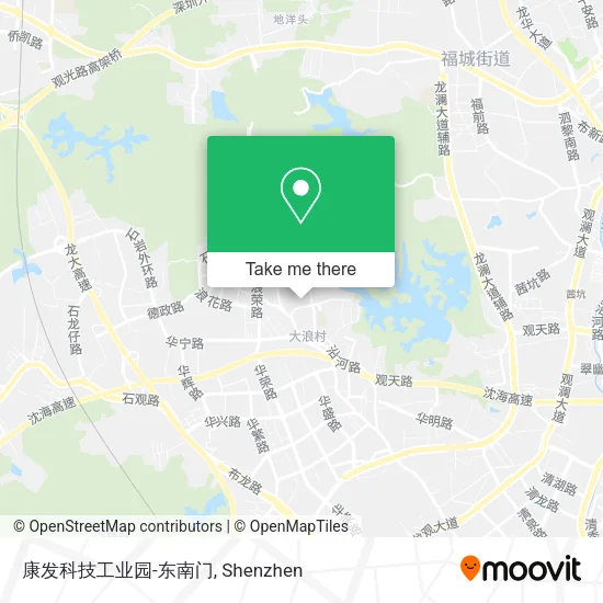 康发科技工业园-东南门 map