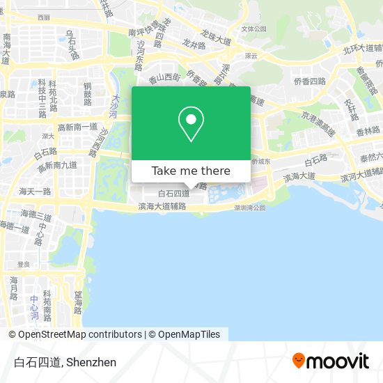 白石四道 map