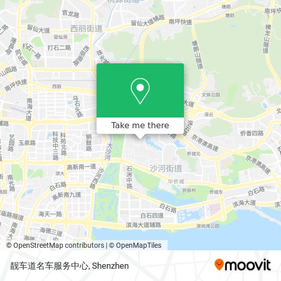 靓车道名车服务中心 map