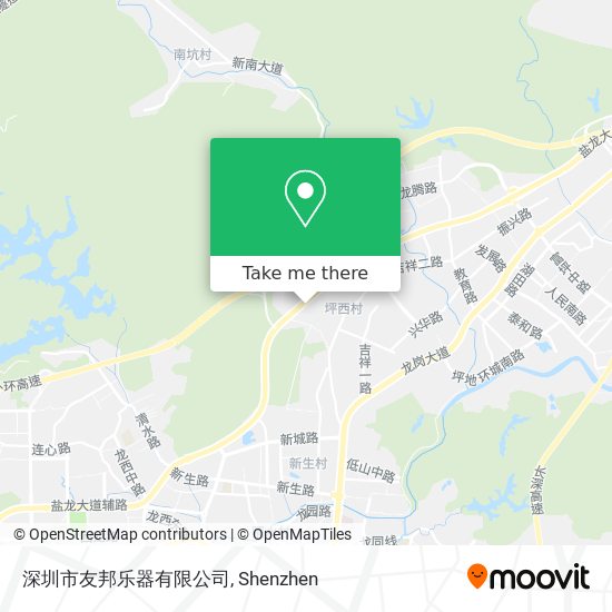 深圳市友邦乐器有限公司 map