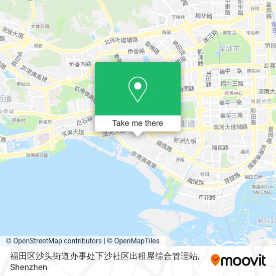 福田区沙头街道办事处下沙社区出租屋综合管理站 map