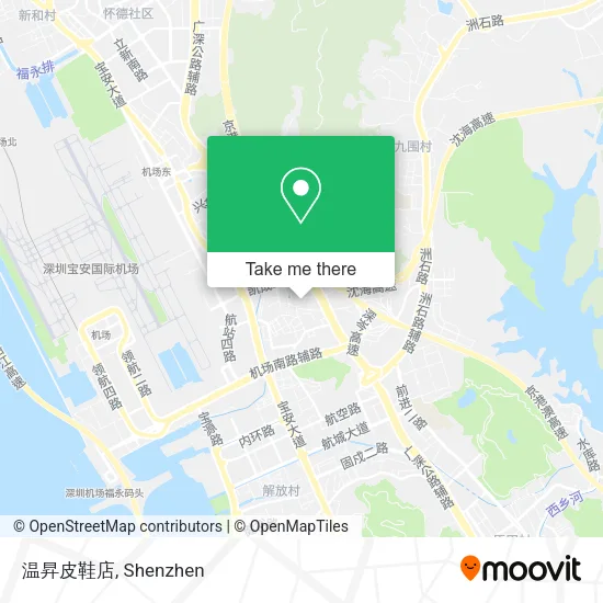 温昇皮鞋店 map