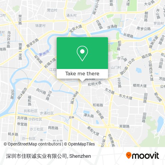 深圳市佳联诚实业有限公司 map