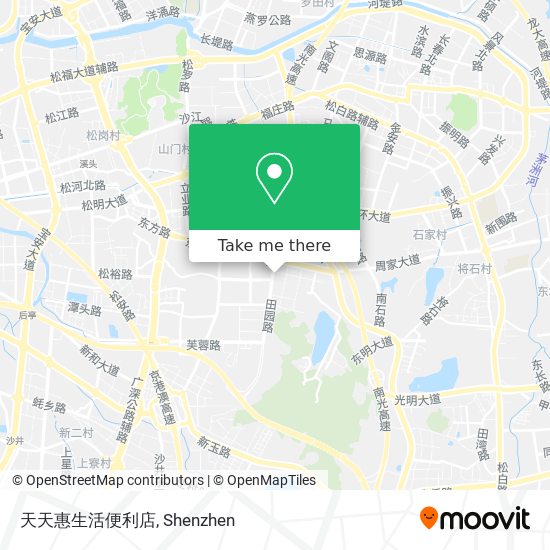 天天惠生活便利店 map