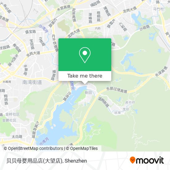 贝贝母婴用品店(大望店) map