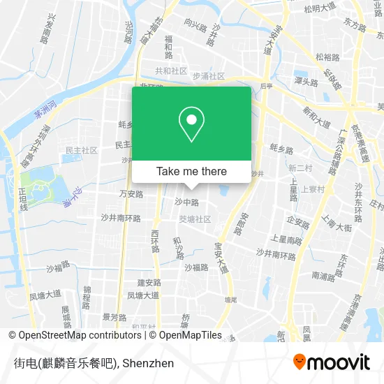 街电(麒麟音乐餐吧) map