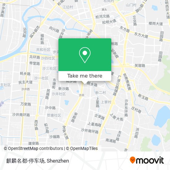 麒麟名都-停车场 map