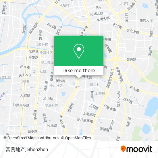 富贵地产 map