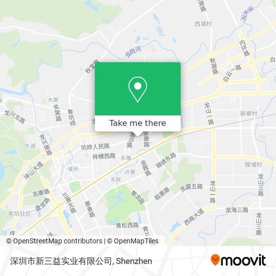 深圳市新三益实业有限公司 map