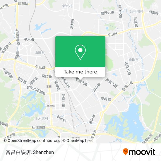 富昌白铁店 map