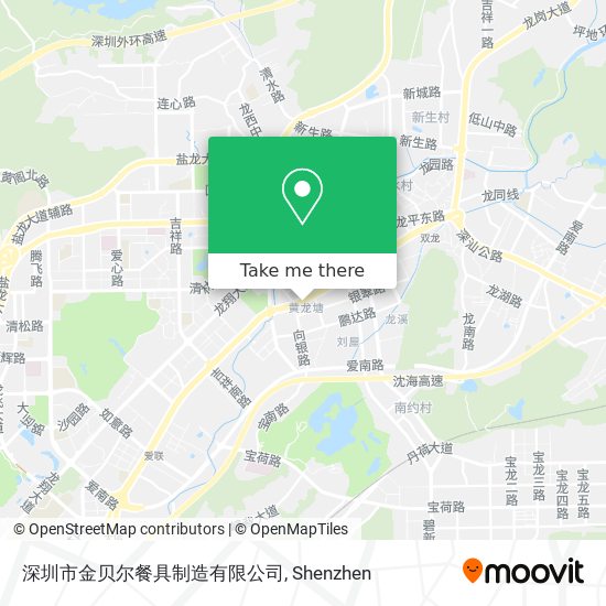 深圳市金贝尔餐具制造有限公司 map