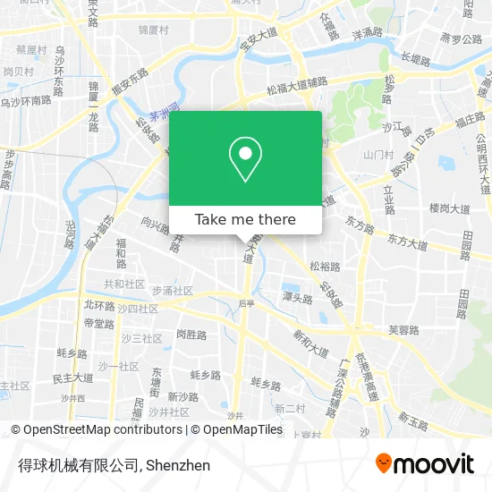 得球机械有限公司 map