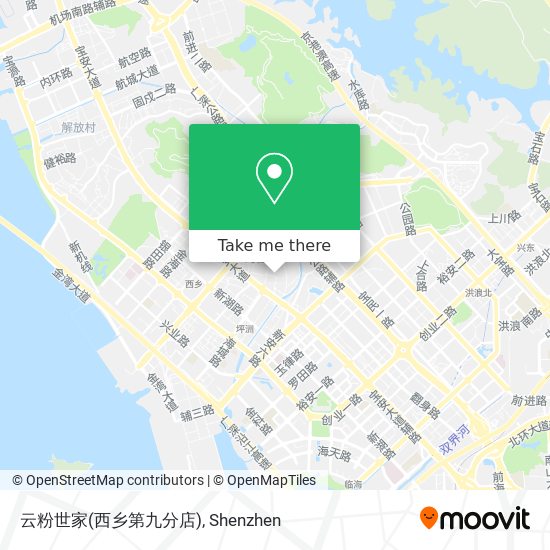 云粉世家(西乡第九分店) map