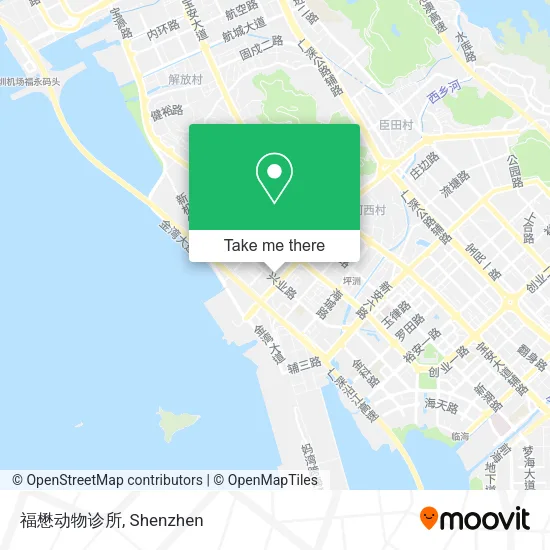 福懋动物诊所 map