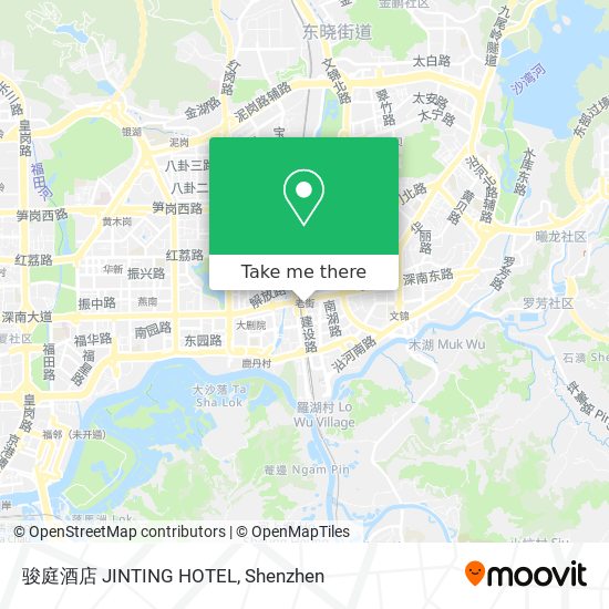 骏庭酒店 JINTING HOTEL map